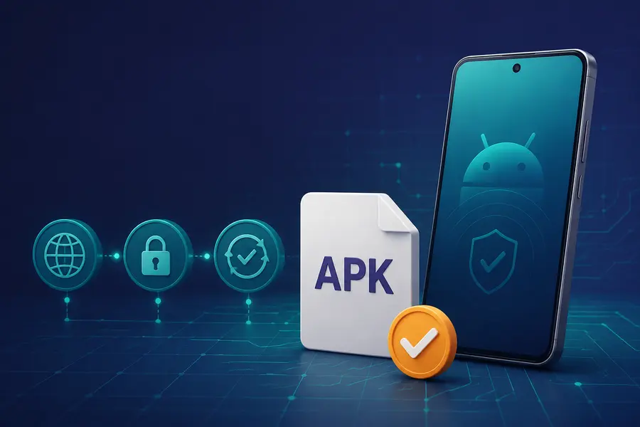 Download and APK checks illustration